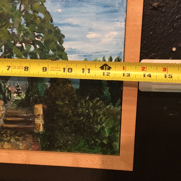 New hand painted and hardwood frame - Picture 2 of 3